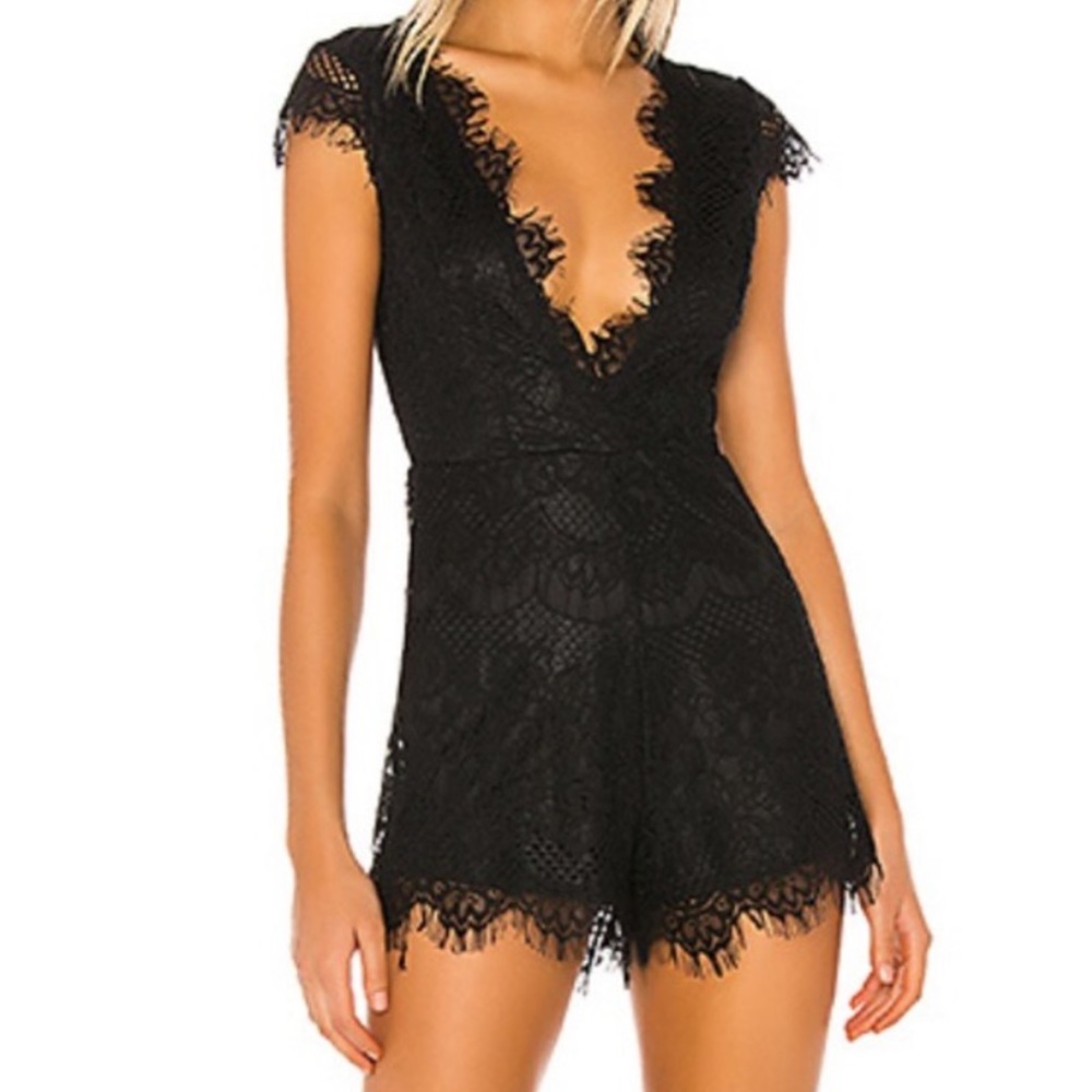 ozie deep v romper